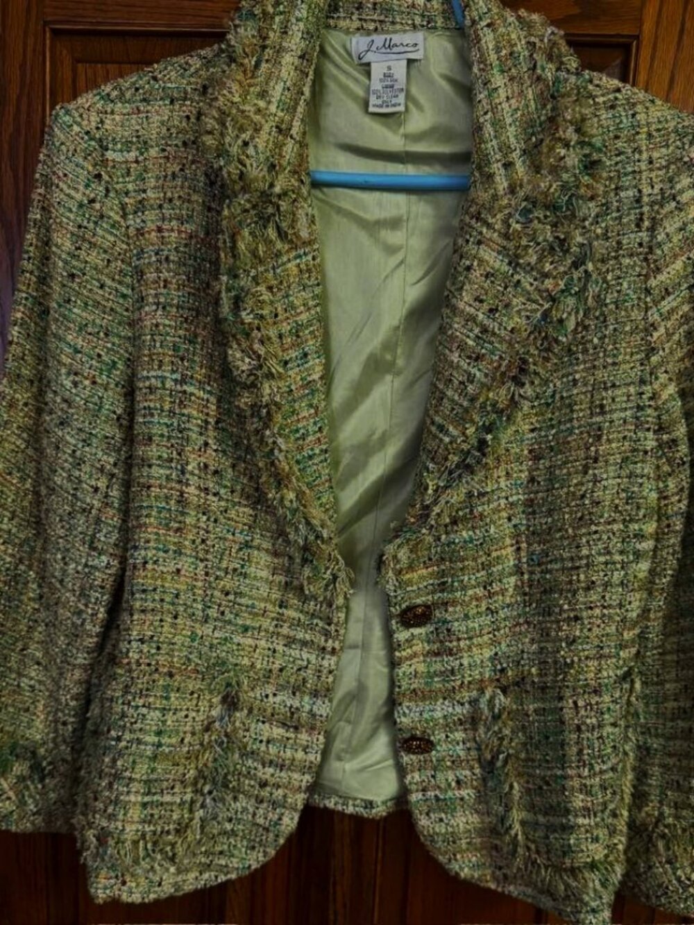 Gorgeous J Marco SILK Blazer Size S-M